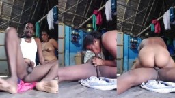 Tamil Village bhabhi sucking devar's dick riding and hot fingering